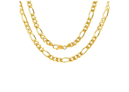 8 mm Mens Figaro Chain